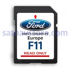 Ford F11 Sync2 Navigation SD Card Map Update with Speed Cameras All Europe 2023