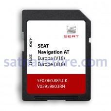 Seat AT MIB1 V18 Navigation SD Card Map Update Europa UK 2024